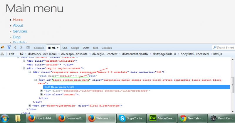 How To Create Responsive menu in drupal with simple way ? | Douce